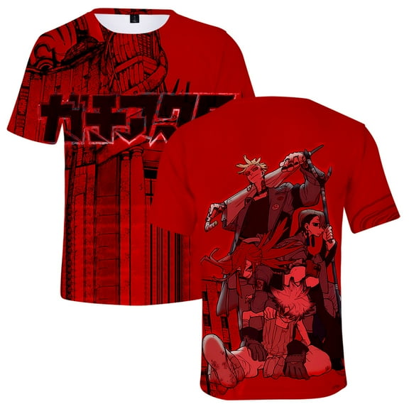 Gachiakuta Anime Manga T-shirt Crewneck Short Sleeve Tee Women Men Streetwear Harajuku Tops