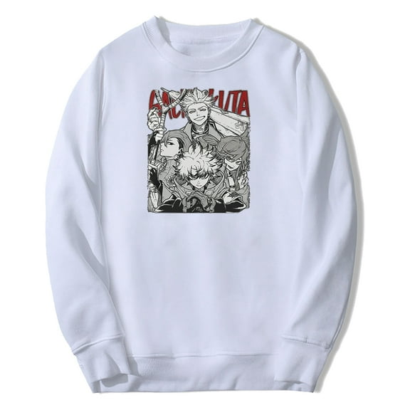 Gachiakuta Anime Merch Crewneck Long Sleeve Streetwear Women Men Pullover Sweatshirts