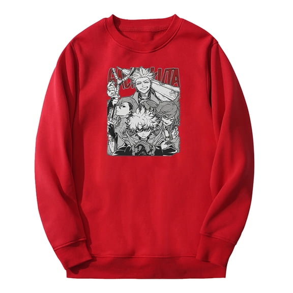 Gachiakuta Anime Merch Crewneck Long Sleeve Streetwear Women Men Pullover Sweatshirts