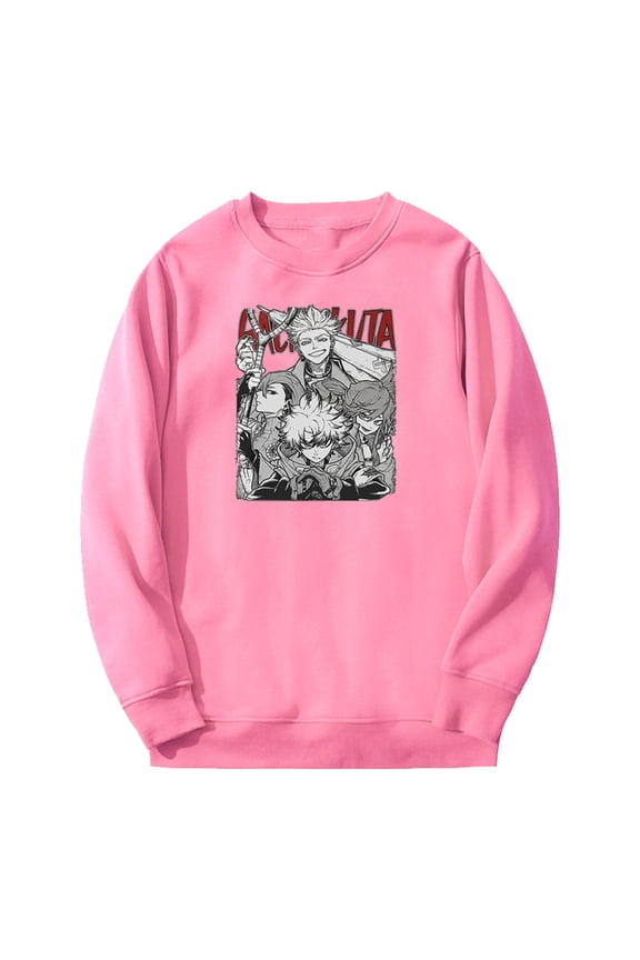 Gachiakuta Anime Merch Crewneck Long Sleeve Streetwear Women Men Pullover Sweatshirts