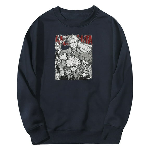 Gachiakuta Anime Merch Crewneck Long Sleeve Streetwear Women Men Pullover Sweatshirts