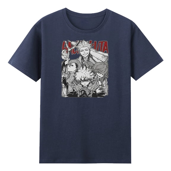 Gachiakuta Anime T-shirt Crewneck Short Sleeve Cotton Tee Women Men Streetwear Harajuku Tops