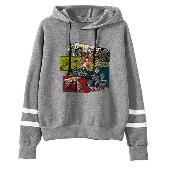 Gachiakuta Long Sleeve Hooded Sweatshirt Merch For Men/Women Unisex Hoodies Fashion Cosplay Streetwear