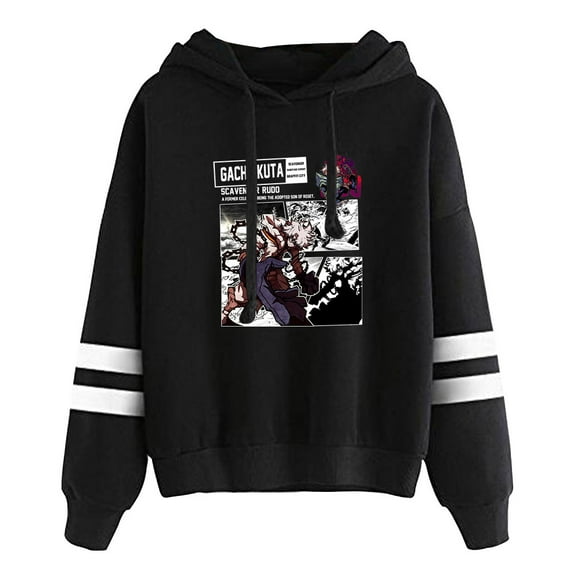 Gachiakuta Long Sleeve Hooded Sweatshirt Merch For Men/Women Unisex Hoodies Fashion Cosplay Streetwear