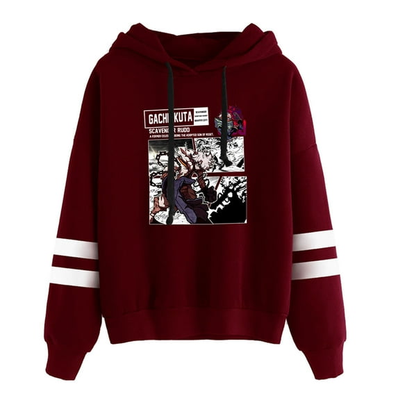 Gachiakuta Long Sleeve Hooded Sweatshirt Merch For Men/Women Unisex Hoodies Fashion Cosplay Streetwear