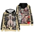 thumbnail image 1 of Gachiakuta Merch Hoodie Harajuku Men's and Women's Color Print Long Sleeve Sweatshirt, 1 of 5