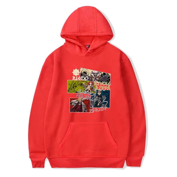 Gachiakuta Merch Hoodie Street Men and Women Anime Print Long Sleeve Sweatshirt
