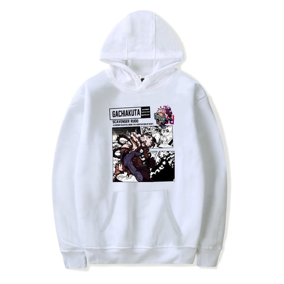Gachiakuta Merch Hoodie Street Men and Women Anime Print Long Sleeve Sweatshirt