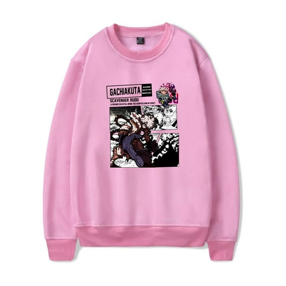 Gachiakuta Merch Long Sleeve Crewneck Sweatshirt For Men/Women Unisex Fashion Cosplay Winter Streetwear Top