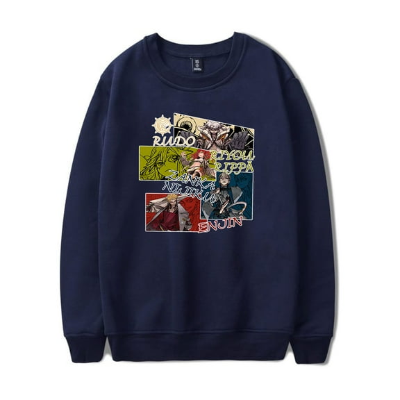 Gachiakuta Merch Long Sleeve Crewneck Sweatshirt For Men/Women Unisex Fashion Cosplay Winter Top Streetwear