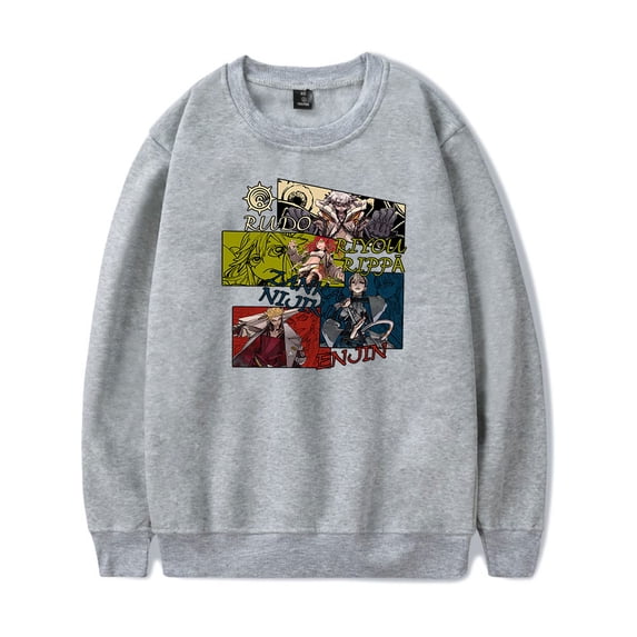 Gachiakuta Merch Long Sleeve Crewneck Sweatshirt For Men/Women Unisex Fashion Cosplay Winter Top Streetwear