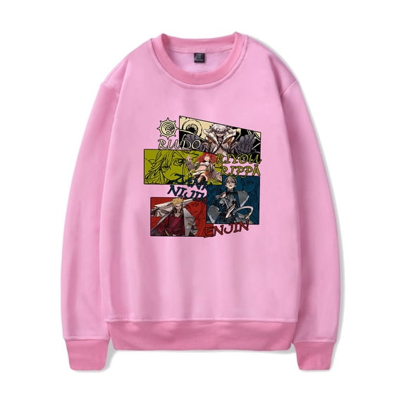 Gachiakuta Merch Long Sleeve Crewneck Sweatshirt For Men/Women Unisex Fashion Cosplay Winter Top Streetwear