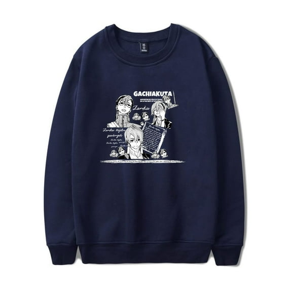 Gachiakuta Merch Long Sleeve Crewneck Sweatshirt For Men/Women Unisex Fashion Winter Clothes Streetwear