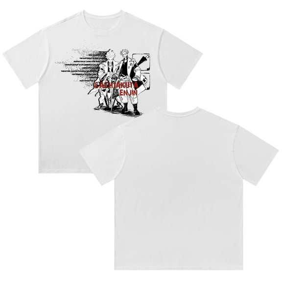 Gachiakuta Merch T-Shirt Cotton Printed Short Sleeve Streetwear Men's and Women's Round Neck Top
