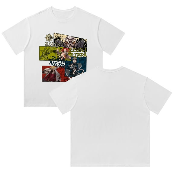 Gachiakuta Merch T-Shirt Cotton Printed Short Sleeve Streetwear Men's and Women's Round Neck Top