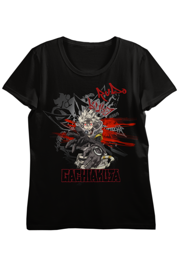 Gachiakuta Rudo Graphic Tee for Women Anime Fandom-Medium