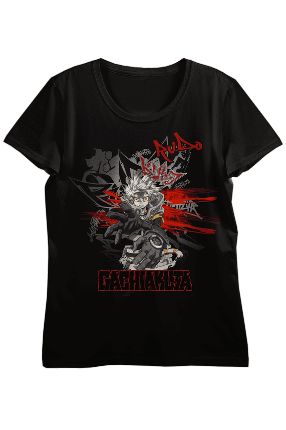 Gachiakuta Rudo Graphic Tee for Women Anime Fandom-XL