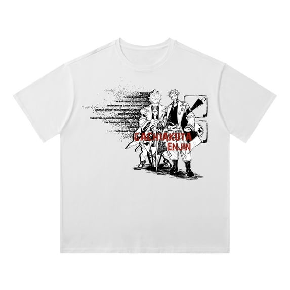 Gachiakuta T-Shirt Cotton Vintage Wash For Women/Men Short Sleeve Tshirt Tee Cosplay Streetwear