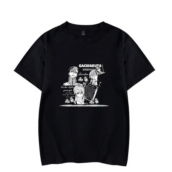 Gachiakuta T-Shirt Merch For Women/Men Unisex Summer Short Sleeve Tshirt Fashion Clothes Streetwear
