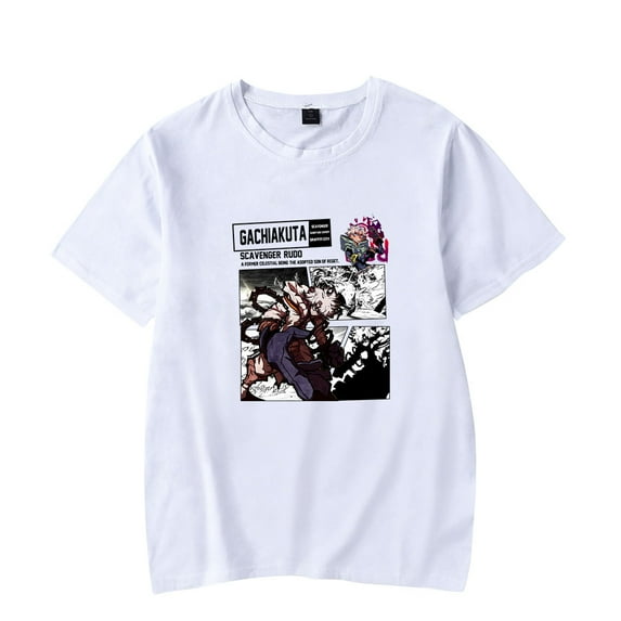 Gachiakuta T-Shirt Merch For Women/Men Unisex Summer Short Sleeve Tshirt Tee Fashion Cosplay Streetwear