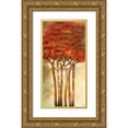 thumbnail image 1 of Gack, Jean-Pierre 9x14 Gold Ornate Wood Framed with Double Matting Museum Art Print Titled - Branches, 1 of 4