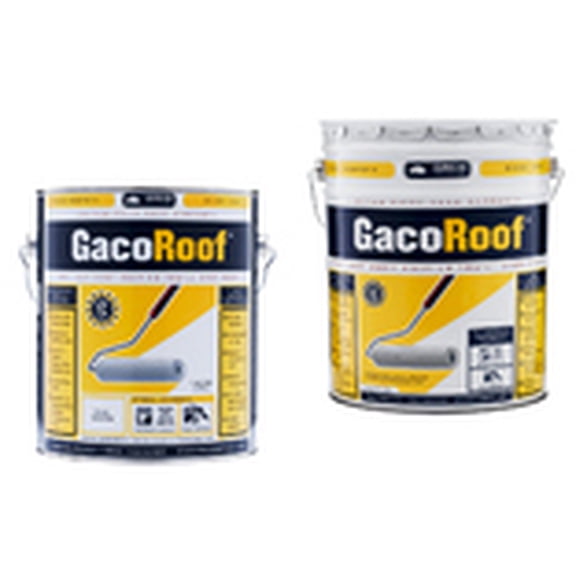 GR1628-1-4 1G GRAY GACO ROOF COATING