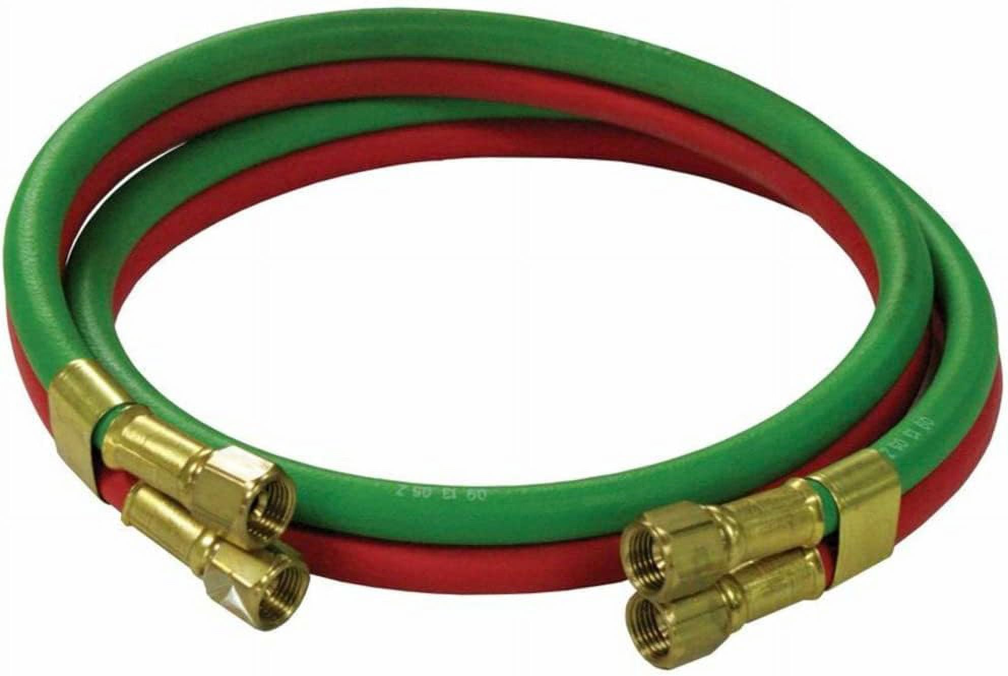 Gade Line Welding Hose, 1/4" 6 ft, BB Fittings,