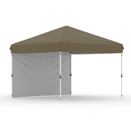 Gaderth 10x10Ft Pop Up Canopy Tent,Instant Portable Shelter,Outdoor Sun Shade Beach Tent With 1Pcs Sidewalls,4 Sandbags For Events Parties Camping Patio Outdoor Activities