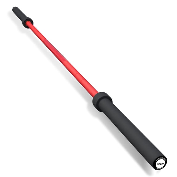Gaderth 7 FT Olympiced Barbell,45 LB Weight Ba for Strength Training Weightlifting, Squat, Curl, Deadlift, Press, Hip Thrust Straight Weight Bar, 1500lb Capacity, Silver Chrome, Fits 2"" Plates
