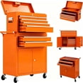 thumbnail image 1 of Gaderth 8-Drawer Rolling Tool Chest, Assembled Tool Chest with Wheels, 2-in-1 High Capacity Tool Storage with Detachable Top Cabinet for Garage, Workshop, 1 of 8