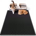 Gaderth Double-Layer Silicone Cat Litter Mat Honeycomb Design Traps ...