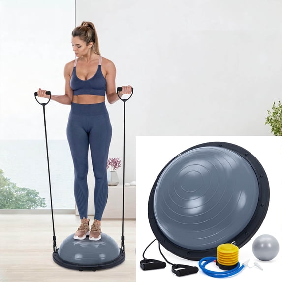 Gaderth Half Exercise Ball Trainer, 23 inch Balance Ball Trainer ...