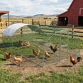 thumbnail image 1 of Gaderth Large Metal Chicken Coop,Wire Mesh Chicken Run,Chicken Pen With Water-Resident And Anti-UV Cover,Chicken Cage Duck Rabbit House For Outdoor Backyard, 1 of 3