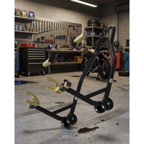 Gaderth Motorcycle Stand Rear Combo Wheel Lift Stand, 450Lbs Capacity,Swingarm Spool Paddock Stand for Sport Bike,Fit for Most Motorcycles