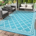 thumbnail image 1 of Gaderth Outdoor Rug,Waterproof Reversible Rug Patio Rug Modern Camping RV Plastic Straw Rug Geometric Area Rug for Backyard, Deck, Picnic, Porch, Beach, 1 of 9