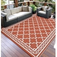 thumbnail image 1 of Gaderth Outdoor Rug,Waterproof Reversible Rug Patio Rug Modern Camping RV Plastic Straw Rug Geometric Area Rug for Backyard, Deck, Picnic, Porch, Beach, 1 of 10