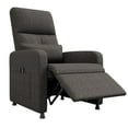 thumbnail image 1 of Gaderth Power Recliner Chair with Massage and Heat, Electric Recliner Chair, Adjustable Electric Recliner Ergonomic Overstuffed Tall Back, 2 Side Pockets and USB Port, 1 of 7