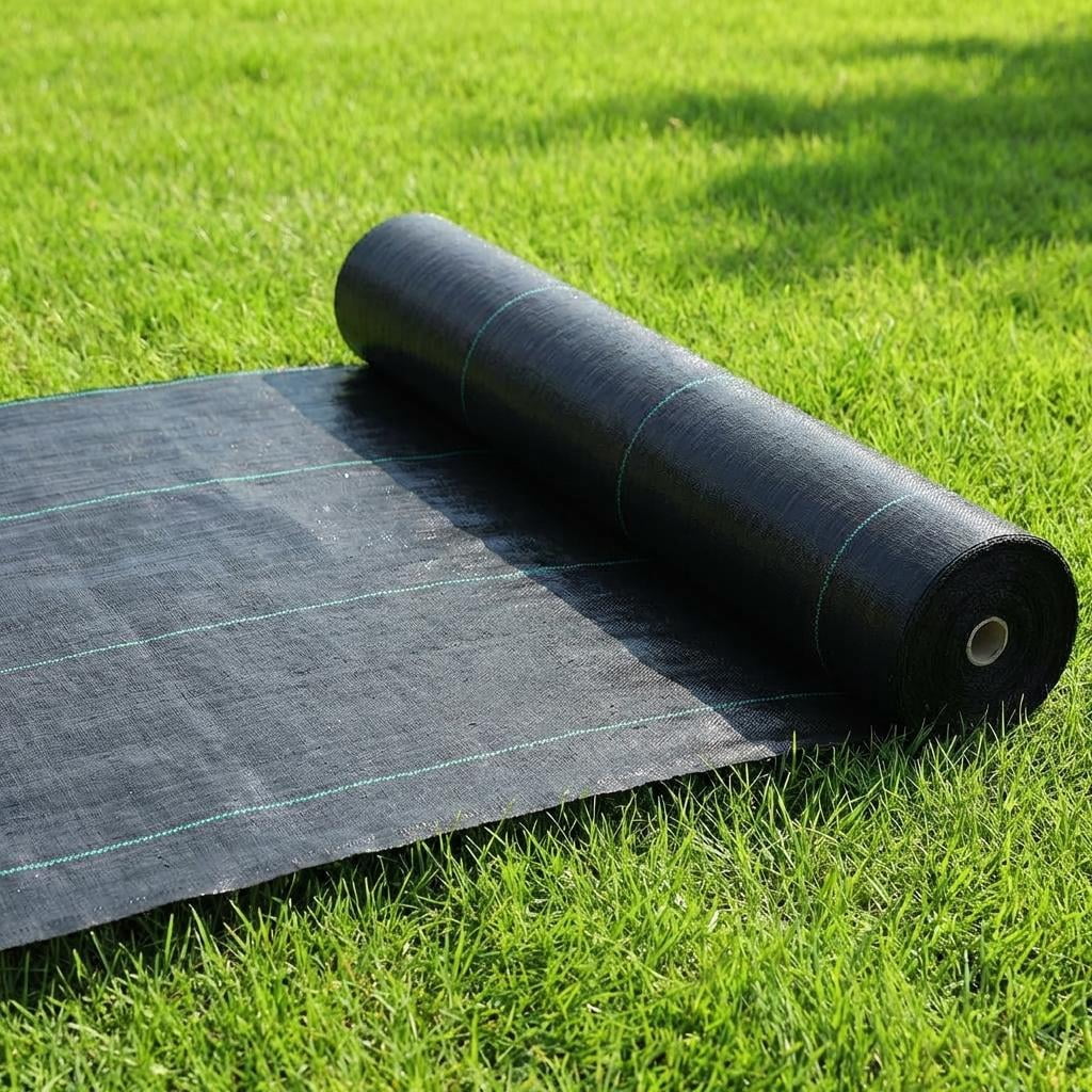 Gaderth Weed Barrier Landscape Fabric Heavy Duty Weed Control Fabric,Weed Block Gardening Ground Cover Mat, Weed Control Garden Cloth For Driveway Mats Erosion Control Ground Cover