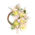 Gadget, Easter Wreath Easter Egg Wreath Wall Hanging Artificial Flower