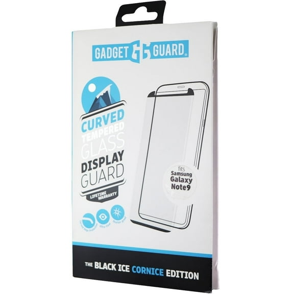 Gadget Guard - Black Ice Cornice Curved Glass Screen Protector Samsung Galaxy Note 9 - Clear