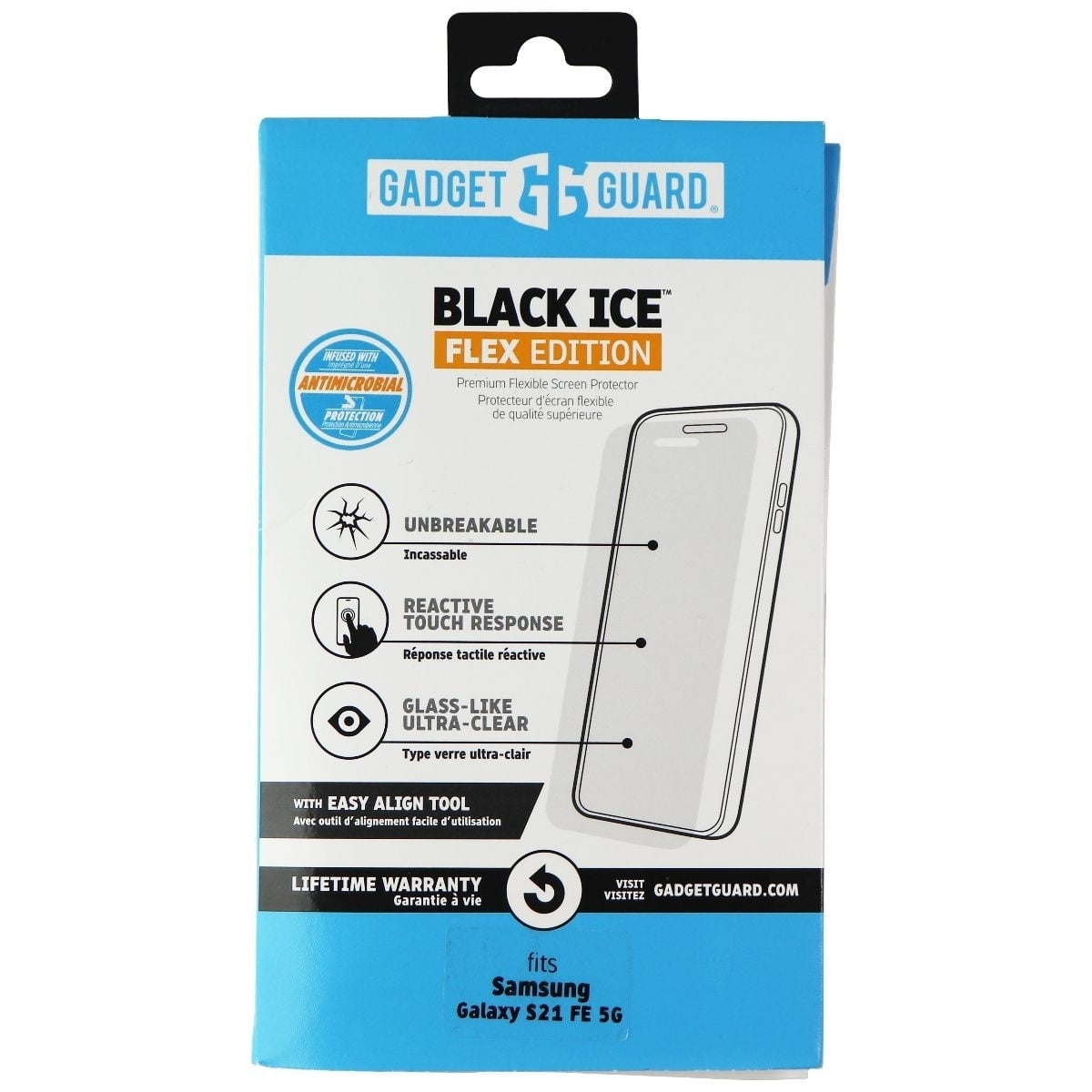 Gadget Guard Black Ice Flex Edition Screen Protector for Samsung Galaxy