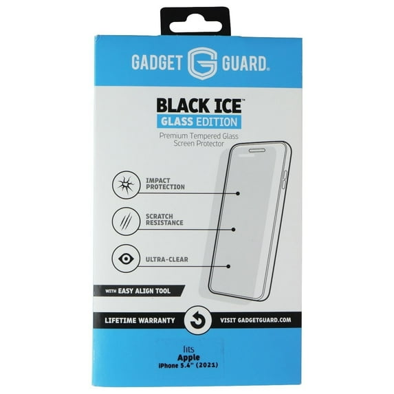 Gadget Guard Black Ice Glass Edition Screen Protector for iPhone 13 Mini