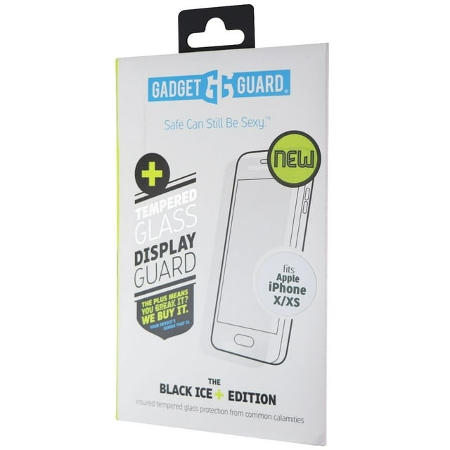 Gadget Guard (Black Ice+) Glass Screen Protector for iPhone Xs/X