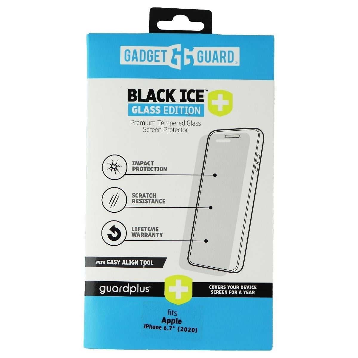 Gadget Guard Black Ice+ (Plus) Glass Edition for Apple iPhone 12 Pro