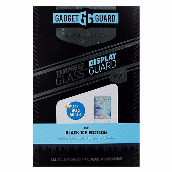 Gadget Guard Black Ice Tempered Glass Screen Protector for iPad mini 4