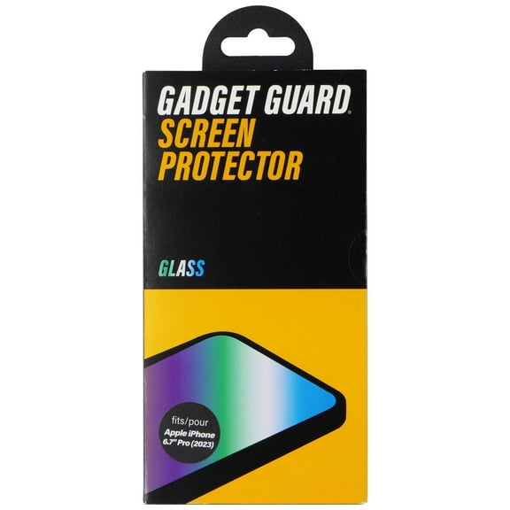 Gadget Guard - Glass - Screen Protector for Apple iPhone 15 Pro Max - Clear