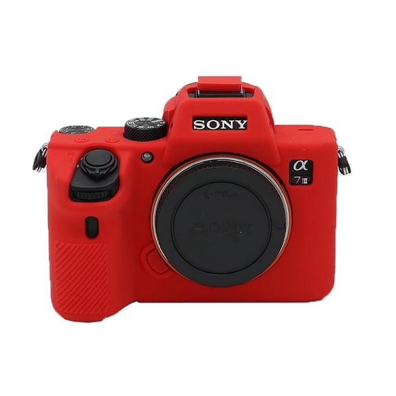GadgetCom Camera Case Compatible with Alpha A7M3 A7R3 A7 Mark III , Anti-Slip Soft Silicone Shell Protective Cover
