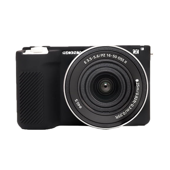 GadgetCom Camera Case Compatible with Alpha ZV-E10 II ZVE10 Mark 2 , Anti-Slip Soft Silicone Shell Protective Cover