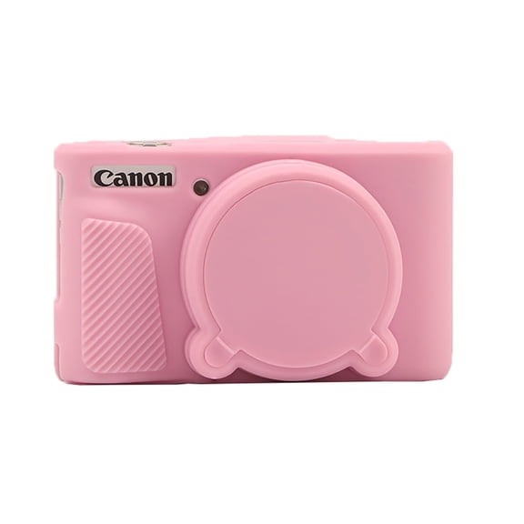 GadgetCom Camera Case Compatible with Canon PowerShot SX740 SX730 , Anti-Slip Soft Silicone Shell Protective Cover