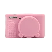GadgetCom Camera Case Compatible with Canon PowerShot SX740 SX730 , Anti-Slip Soft Silicone Shell Protective Cover
